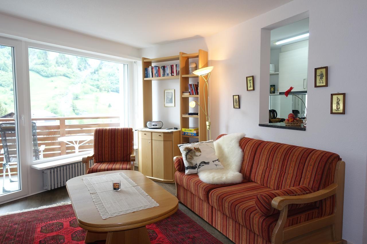 Studio Willimann Haus Dala Im 4 Stock 로이커바드 외부 사진
