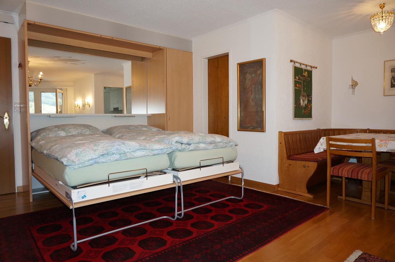 Studio Willimann Haus Dala Im 4 Stock 로이커바드 외부 사진