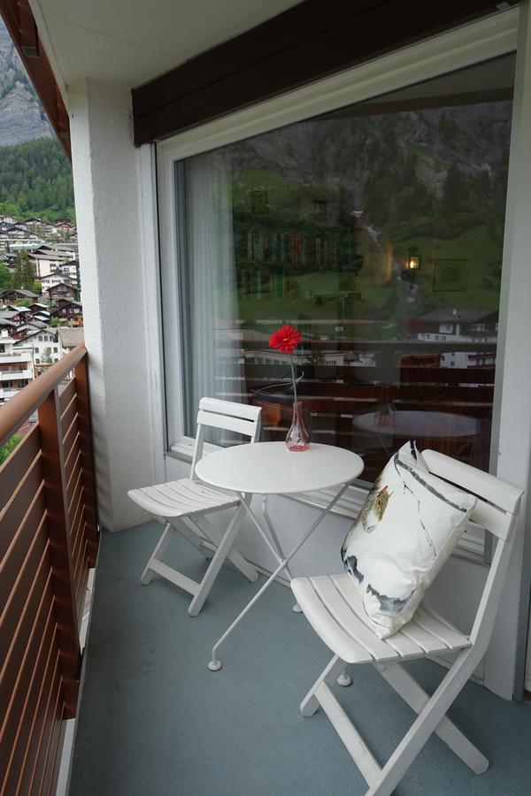 Studio Willimann Haus Dala Im 4 Stock 로이커바드 외부 사진